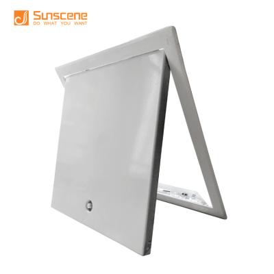 China Artistic Ceilings 60x60 Ceiling Inspection High Quality Fireproof Aluminum Hinged Door to Air Ducts for sale