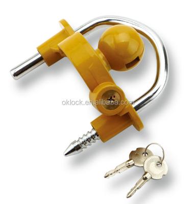 China Trailer Parts Yellow Trailer Lock For Couplers for sale