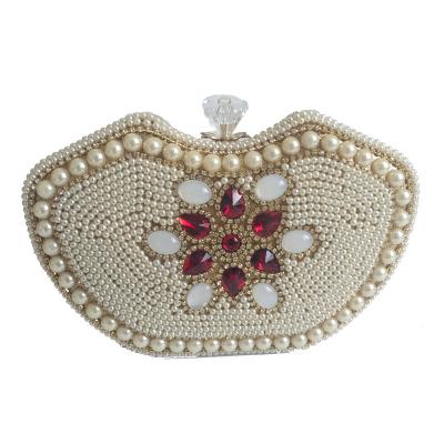 China Various Beaded Promotional Goods Using Fashion Jeweled Women Beaded Dinner Bags Evening Clutch Bag for sale