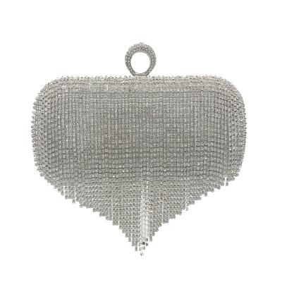 China Metal Cloth Best Selling Goods Using Luxury Crystal Evening Clutch Bag 2022 Evening Clutch Bag for sale