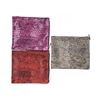 China High Quality Lady Snake Pattern Unique Young Lady Banquet Party Portable Handbags for sale