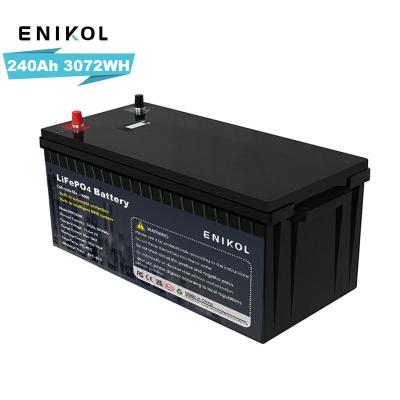 Cina 12V RV LiFePo4 Batteria 100ah 240ah Energia solare Auto elettrica Batteria al litio in vendita