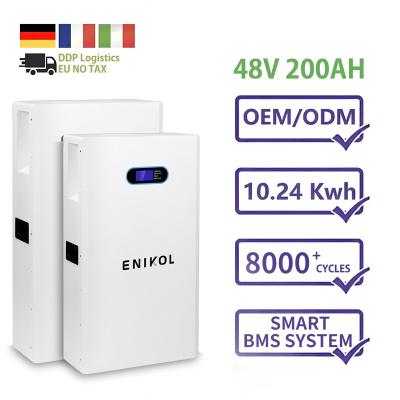 China 51.2V Home Energy Lithium Backup Battery 5kw Lifepo4 Battery 48V 100ah for sale