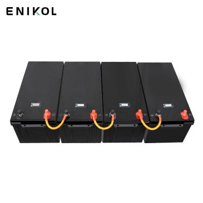 China Smart BMS Deep Cycle 12V 200ah Solar Battery 100ah Lifepo4 240ah Lithium Battery for sale