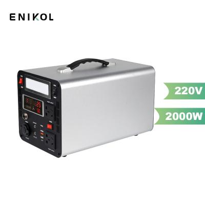 Cina Centrale di energia solare portatile per campeggio 1500W 2000W Generatore esterno in vendita