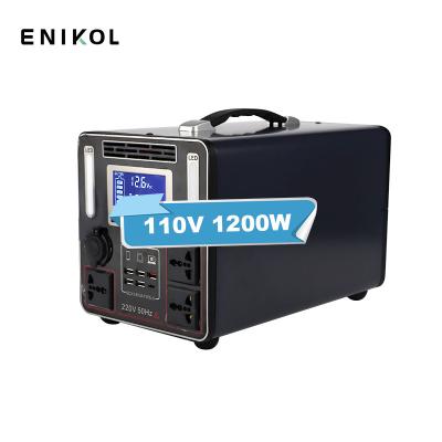 Cina 120ah Generatore solare portatile 1200w 1500w 2000w Centrale solare esterna in vendita