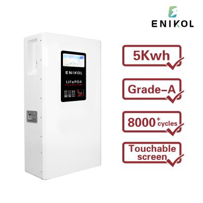 China 51.2V 100ah LiFePO4 Battery 5kwh 48V Solar Battery For Energy Storage System for sale