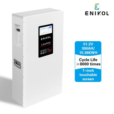 China 300AH Household Energy Storage Battery With 51.2V Rated Voltage And Built-In BMS for sale