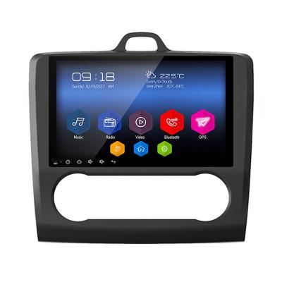 China Top Support Car DVR USB/TF Disc Map Device 2+32G Car DVD Player For Ford Focus With GPS Navigation for sale