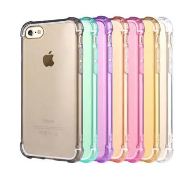 China Phone7plus Single Mobile TPU Shell Anti Drop Transparent, 6 Airbags, 5.5