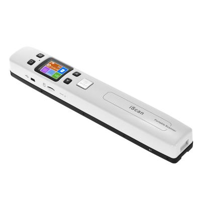 China Wifi 1050DPI High Speed ​​Portable Magic Wand Document Formate LCD Display and Image Scanner A4 Size JPG/PDF for Business Reciepts A4 Books for sale