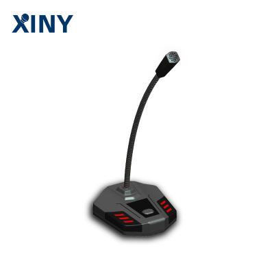 China Xiny USB 3.5mm Gooseneck Microphone Version Portable High Quality Audio Gaming Microphones for sale