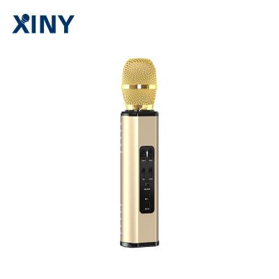 China Xiny K6 Portable Wireless Karaoke Microphone With MIC Player Speaker Music KTV Microfone for sale