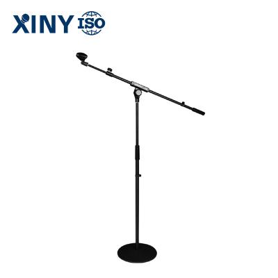 China Home-studio Round High Quality Live Show Mic Arm Microphone Stand For High End Stable Design Base for sale