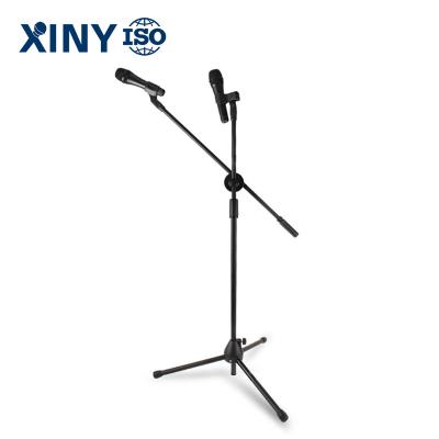 China Popular Flexible Performance Mic Stand Made In China Professional Tripod Floor Microphone Stand for sale