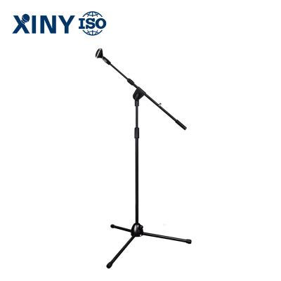 China High Quality Pro Popular Telescopic Metal Adjustable Microphone Telescoping Floor Mic Speaker Stand for sale