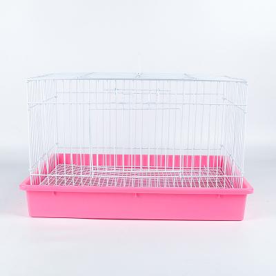 China Factory Direct Selling New Product Portable Super Lightweight Breathable Fashion Guinea Pigs Rabbit Cage Durable Beautiful Stocked for sale