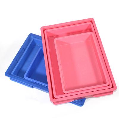 China Stored Colorful Pet Tray Thickened Plastic Tray Rabbit Cage Pet Urinal Chassis Urine Tray for sale