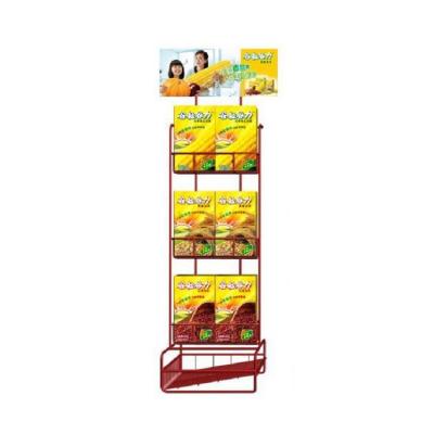 China Corrosion Protection Mountain Shelf Steel Rack For Supermarket Sale Promotion Rack Counter Display Racks High Quality for sale