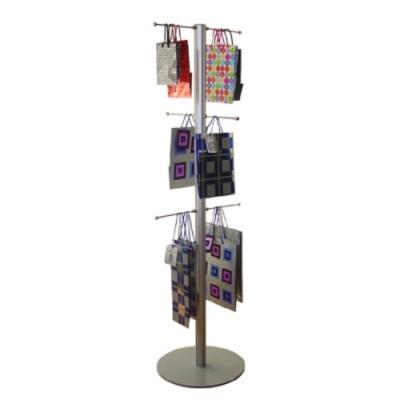 China Corrosion Protection Customized Wire Display Stand For Shelf Metal S With Wheels Bag Rack Stand Fancy Shelf for sale