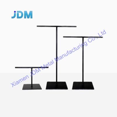 China Corrosion Protection Electroplate Powder Coated Jewelry Accessories Portable Hair Rack Counter Display Stand Boutique Display Stands for sale