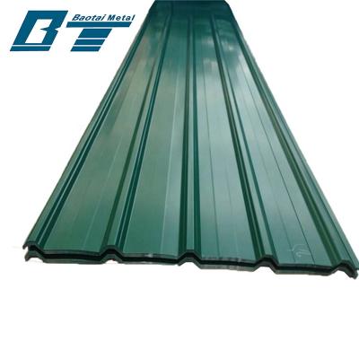 China Making Pipes China Metal Price Galvanized Corrugated To Build 0.15-1.2mm Blanket Color Coated Corrugated Steel Sheet For House for sale