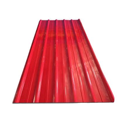 China Manufacture of pipes China factory hot sale metal galvanized sheet zinc color coated corrugated steel sheet for sale