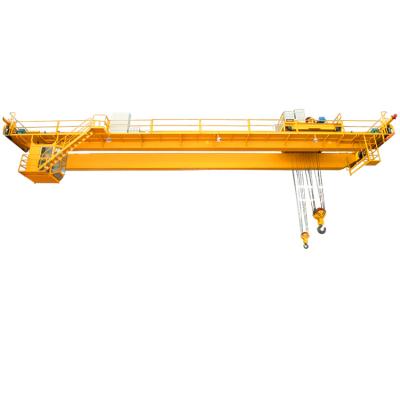 China Bridge Crane Qd 15 Ton 16 Ton Double Girder Overhead Crane Manufacturers for sale