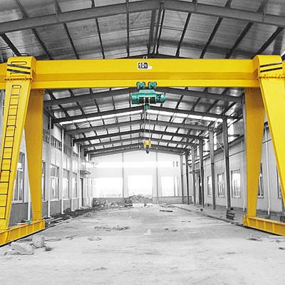 China Crane Factory Safe Driving Henan Monorail 3 Ton Single Girder Gantry Gantry Crane for sale