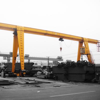 China Design Drawing of Crane Hot Selling Monorail 3 Ton Single Beam Gantry Gantry Crane with Grab for sale