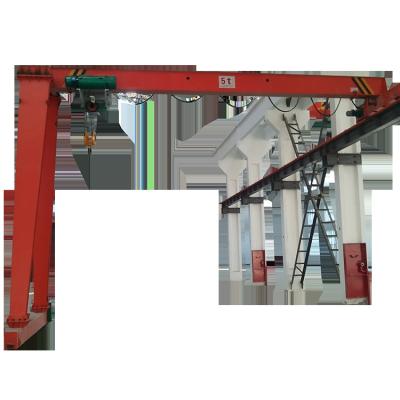 China Gantry Crane Half Gantry Crane with Crane for Workshop Semi Gantry Cranes for sale