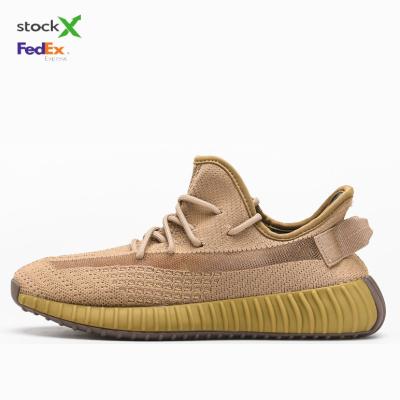 China Original fashion trend Yeezy tennis running casual pulsating breathable Yeezy 350 shock absorption brand V2 sneakers men and women 350 shoes for sale