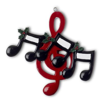 China Personalized Christmas Musical Ornaments for sale