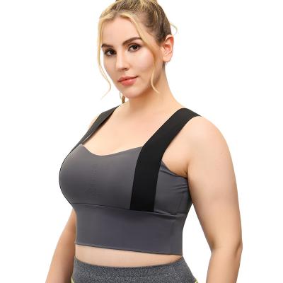 China YIYUN 2021 Fitness Sports Bra Breathable Hot Black Strappy Sports Bra Shockproof Lift Up Swept Skin Care Sports Female Bra For Yoga for sale