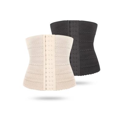 China 2021 New Sale Custom Logo Adjustable Corset Belt Women Body Shaper Waist Trainer For Women Breathable for sale