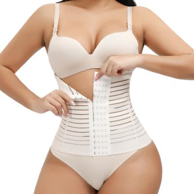 China Faja Colombianas Body Shaper Waist Trainer Breathable Slimming Underwear Belt Shaping Shaper Waist Trainer for sale