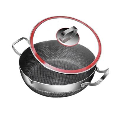 China Factory direct sale sustainable stainless steel cooking pot set kitchen utensils non stick pan set for sale