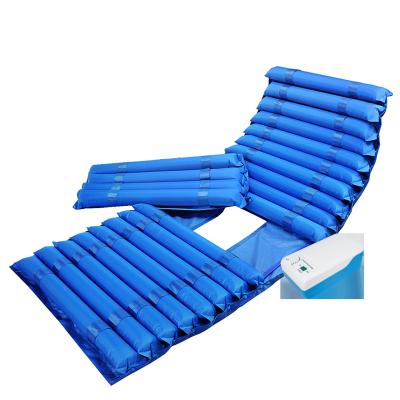 China 5.0-5.5L/minute Air Output Anti Decubitus Tube Mattress , Strip Alternating Air Mattress with Big Pump for sale