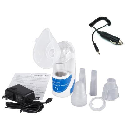 China Andheld Inhaler Ultrasonic Nebulizer Machine with Car Power Adapter Charger for sale