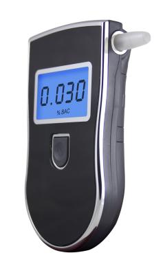 China Alcohol Test Machine LCD Sensor Breathalyzer Blue Backlight Fast Respond for sale