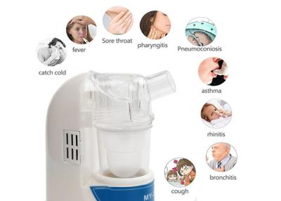 China 2 Masks Asthma Cure Ultrasonic Nebulizer Machine , Battery Powered Asthma Nebulizer for sale