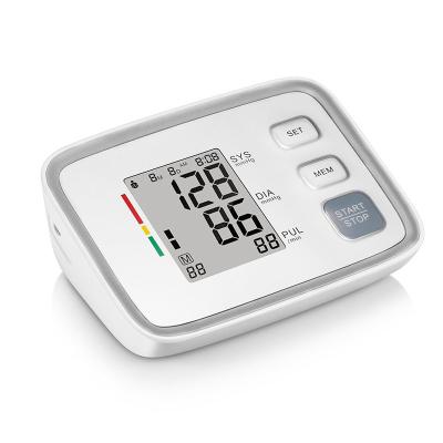 China Digital Automatic Monitoring Arm Blood Pressure Monitor Of Heart Rate Measuring Instrument for sale