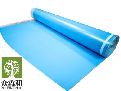 China 2mm IXPE Foam Underlay PE Film  33kg/M3 Moisture Barrier Underlay for sale