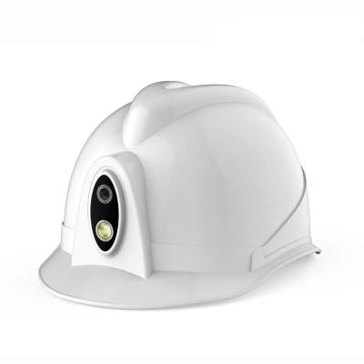 China Smart GPS Positioning Engineering Hat Monitoring Wifi 4g Smart Site Safety Helmet 290*220*170mm for sale