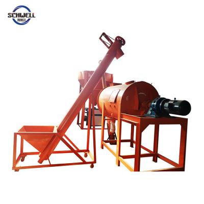 China Compact size factory price waterproof mortar drying plant simple dry small mini powder making for sale