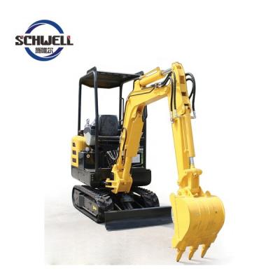 China Small Construction Excavator China Hydraulic Farming Mini Excavator for sale