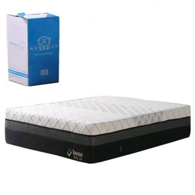 China Massage 12 Inch Premium Visco Gel Memory Foam Mattress Cool Fold Compress In Carton Box Customized OEM AND ODM for sale