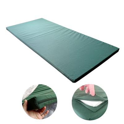 China China Factory Camping Foam Army Foam Mattress Cheap Thin Mattress Same Foldable Bed Compressed for sale