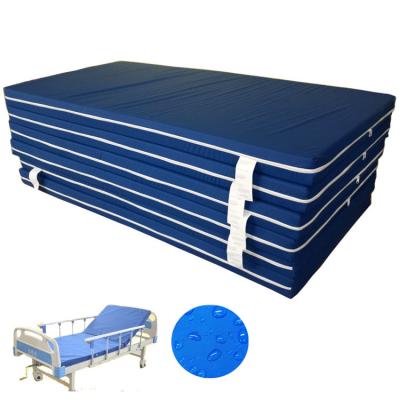 China Foldable Waterproof Hospital Use Folding Thin Medical Polyurethane Foam Mattress Roll Packing for sale