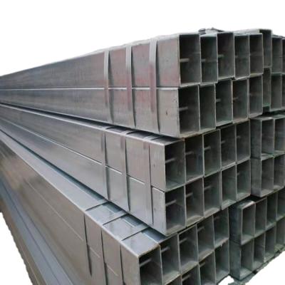 China Rectangular Square Tube Steel Pipe Structure Steel Construction S355 JOH Factory Galvanized Hollow Section for sale